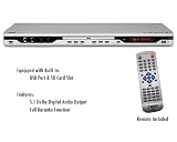 Naxa NX836 Progressive Scan DVD CD MP3 Player w/USB SD MMC Slot Ports