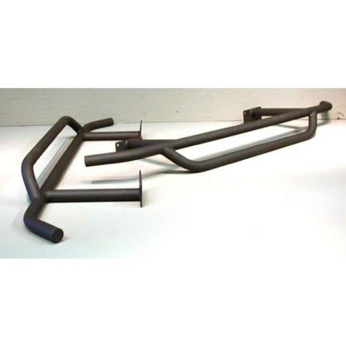 Olympic 4X4 171-12X Double ReVersa Bars Nerfbars For 1987-06 Jeep Wrangler