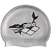 Confronta prezzi Arena World Multi jr cap 5 Cuffia da piscina per bambini, Argento/Blu reale
