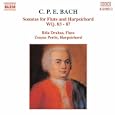 C.P.E. Bach: Sonatas for Flute and Harpsichord, WQ . 83-87