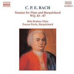 C.P.E. Bach: Sonatas For Flute and Harpsichord 83-87