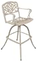 Astonica 50120003 Cast Swivel Bar Stool
