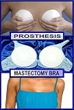 BustFree Strapless Mastectomy Bra in White & Medium Size .... Fits Cup Sizes Full A to Regular B
