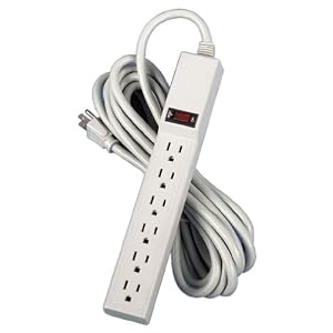 Fellowes 6-Outlet Strip (15 feet) Fellowes 6-Outlet Strip (15 feet)