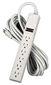 6 Outlet Strip with 15FT Cord