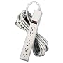 6 Outlet Strip with 15FT Cord