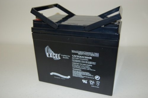 U1 35 Amp 12 Volt Scooter or Power Wheel Chair Battery