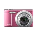 Ricoh CX4 Digitalkamera (10 Megapixel, 10-fach opt. Zoom, 7,6 cm (3 Zoll) Display, Bildstabilisator) pink