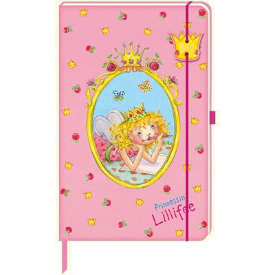 Kleines Einschreibbuch (Prinzessin Lillifee, Motiv Kronen)