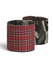 Reversible Camo/Plaid Boot Cuffs Shoe Accessories (Standard-1)