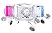 Mophie Wraptor Acryllic Case for 2G Shuffle - 3 Pack (Clear-Pink-Blue)