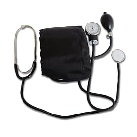 eSecure - Aneroid Sphygmomanometer Blood Pressure Monitor Meter + Free Stethoscope