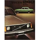 1975 VOLVO 240 SERIES Sales Brochure Literature Book by Volvo