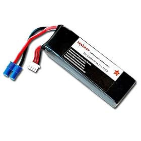 25C 11.1V 2200mAh LiPo battery w  EC3 from Airplane Battery Packs