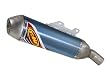 FMF Racing Factory 4.1 Slip-On Exhaust - Blue Anodized Titanium , Finish: Anodized, Color: Blue 045178