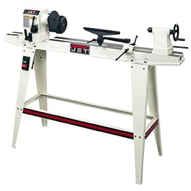 JET JWL-1236 / 708352G 12-Inch Variable Speed Wood Lathe with Stand