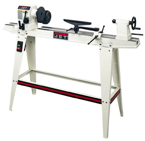 JET JWL-1236 / 708352G 12-Inch Variable Speed Wood Lathe with Stand