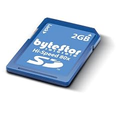 ByteStor Highspeed SD 2GB Secure Digital (80x) Speicherkarte (original Handelsverpackung)