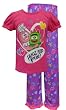 Nickelodeon Yo Gabba Gabba Brobee and Foofa Toddler Pajamas for girls
