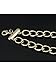 S&E Punk Gothic Shiny Cut Gold Plated Chains Necklace Choker Chunky Body Chain