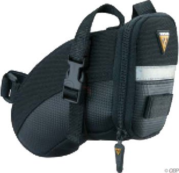 Buy Topeak Aero Wedge Bag Small, With Strap, Black by Topeak