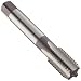 Dormer E501 High-Speed Steel Straight Flute Tap, For Left-Hand Threads, Uncoated (Bright) Finish, Round Shank With Square End
