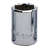 MACTOOLS 1/4”(6.3mm)ドライブ 6ポイントショートソケット 11/32"