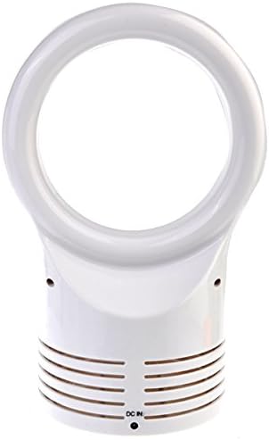 ROSENICE Fanless Fan No Blade Fan Electric Fan Air Fan Stand Fan without Blade in White