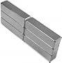 6 Neodymium Magnets 1 x 1/4 x 1/4 inch Bar N48