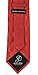 Neckties By Scott Allan - Red Geometric Men's Tie