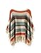 Mantos Eternity Batwing Sleeve Loose Oversized Pullover Sweater Knit Ponchos For Women