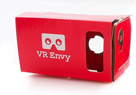 VR Envy Velocity - Fully Assembled Google Cardboard with NFC (Red)