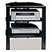 Bush Furniture Entertainment Solutions Cobra Collection Audio Stand