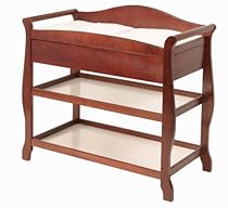 Stork Craft Aspen Change Table With Drawer in Cherry