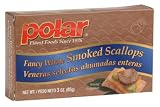 24 Pack Case of 3 oz.Smoked Scallops