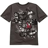 Disney Organic Sketch Plaid Mickey Mouse Tee for Boys