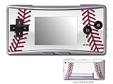Baseball Design GameBoy Micro Decorative Protector Skin Decal Sticker
