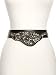 GUESS by Marciano Jasmine Jeweled Belt, BLACK (XS/S)