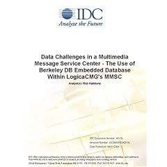 Data Challenges in a Multimedia Message Service Center - The Use of Berkeley DB Embedded Database Within LogicaCMG's MMSC