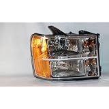 2007-2009 GMC SIERRA 1500 2500 3500 AUTOMOTIVE REPLACEMENT HEAD LIGHT RIGHT TYC... by TYC