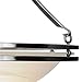 AF Lighting 617600 Contemporary Lighting Collection Chandelier, Brushed Nickel, 16-5/8-Inch W by 23-1/2-Inch H