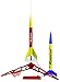 Estes 1499 Rascal and Hijinks Rocket Launch Set, Prebuilt Beginner Flying-Rocket-Model Set for Ages 10+, Includes Launch Pad System