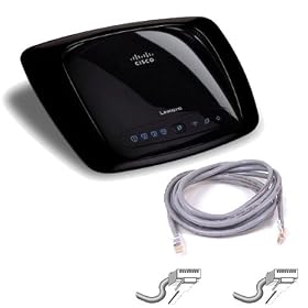Linksys Wireless-N Broadband Router WRT160N - Wireless router + 4-port switch - Ethernet, Fast Ethernet, 802.11b, 802.11g, 802.11n (draft) - refurbished - external