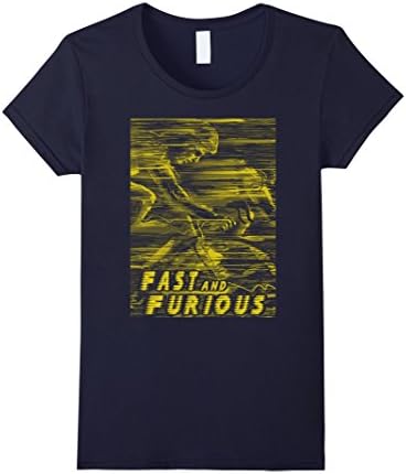 Women's Cycling Shirt - Fast And Furious Small Navy