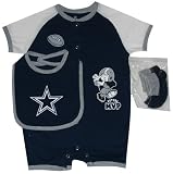 Reebok Dallas Cowboys Newborn Future Mvp Creeper Set Size: 0-3 Months