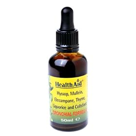 HealthAid Bronchial Formula (Hyssop, Liquorice, Coltsfoot) Liquid 50ml