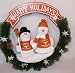 Sporting Goods : Texas LONGHORNS Snowman Holiday CHRISTMAS WREATH New Gift