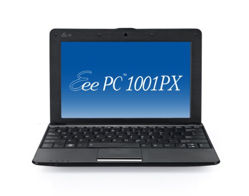ASUS Eee PC Seashell 1001PX-MU27-BK 10.1-Inch Netbook - Black