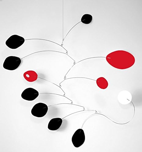 The MCM Hanging Art Mobile - custom handmade kinetic sculpture inspired by Calder
