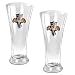 Anaheim Ducks NHL 2pc 16oz Pilsner Glass Set - Primary Logo by Great American Products